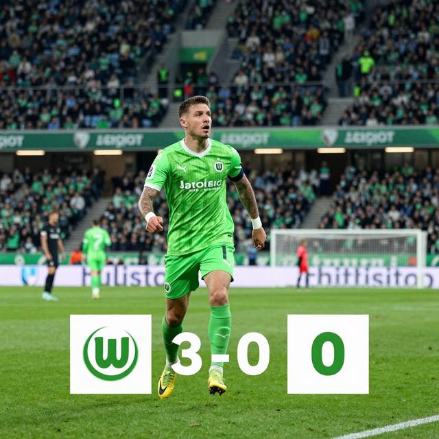 VfL Wolfsburg dễ dàng đánh bại Verl 3-0 trong trận giao hữu