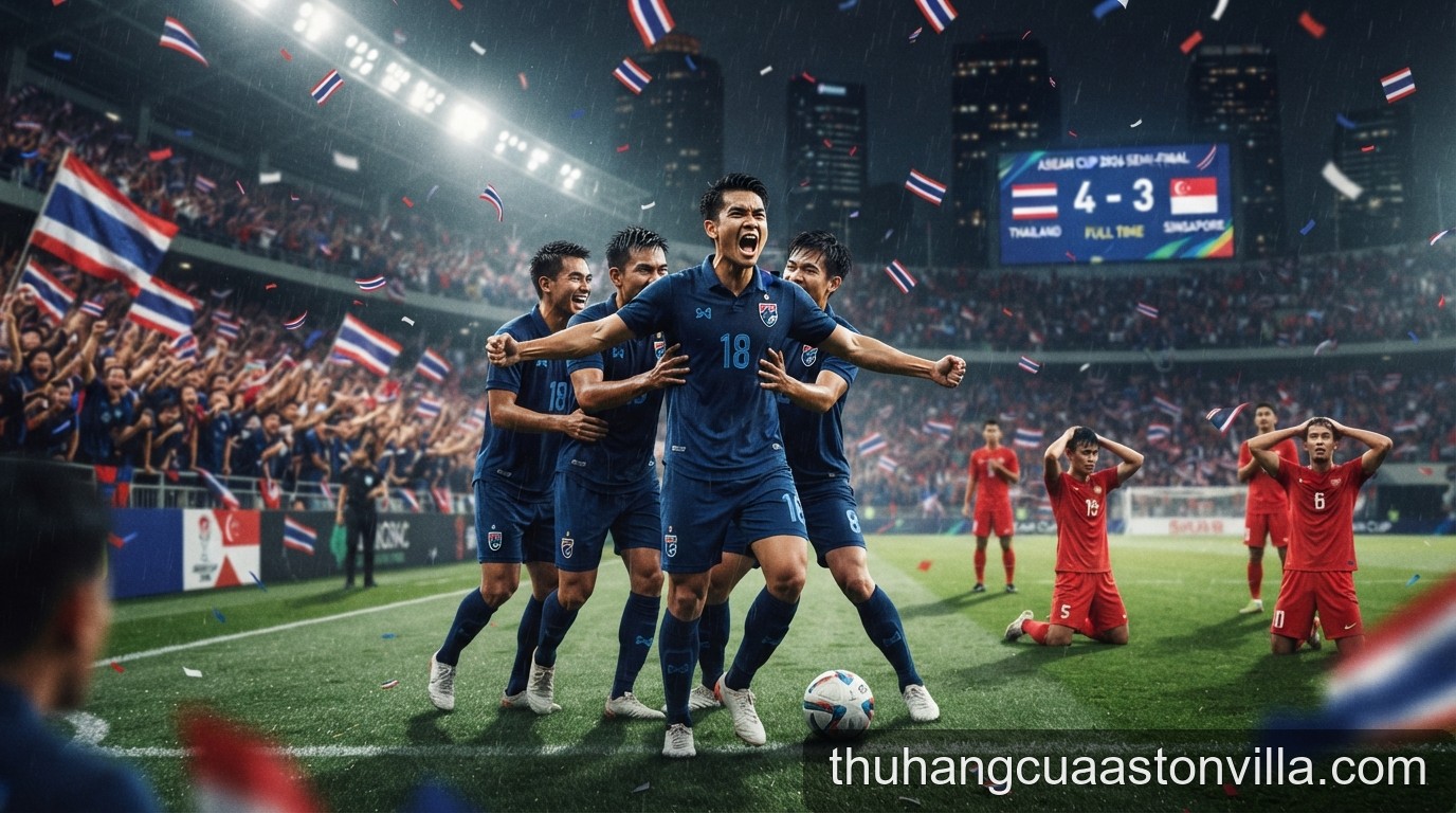 Nhận định trận đấu: Thái Lan tiến vào chung kết ASEAN Cup 2026 sau loạt trận bán kết kịch tính